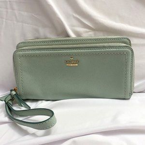 Kate Spade Misty Mint Patterson Drive Anita Wallet
